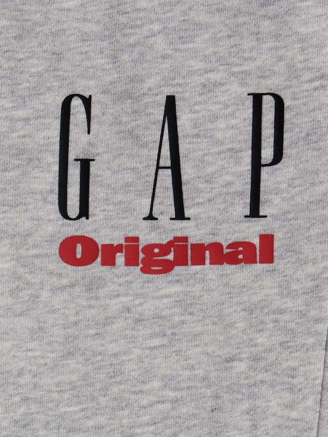 ヴィンテージソフト フレンチテリー リラックスフィット GAPロゴ ジョガーパンツ (キッズ)-4