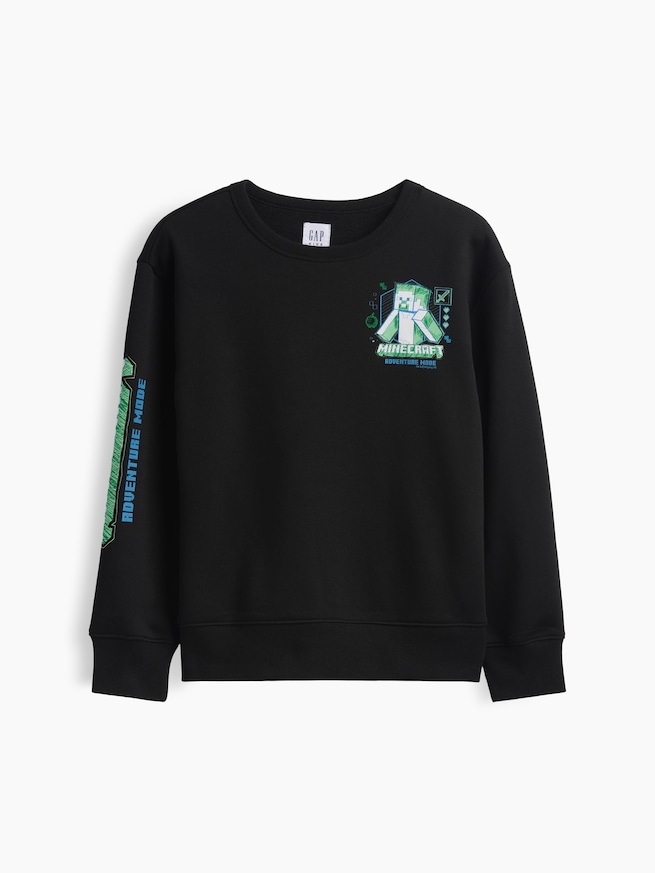GapKids マインクラフト リラックスフィット スウェットシャツ-1