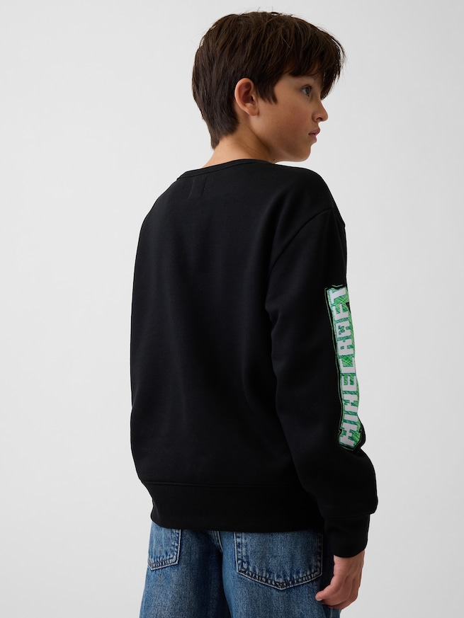 GapKids マインクラフト リラックスフィット スウェットシャツ-2