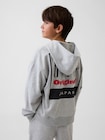 ヴィンテージソフト フレンチテリー リラックスフィット GAPロゴ ジップアップパーカー (キッズ)-2