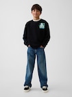 GapKids マインクラフト リラックスフィット スウェットシャツ-3