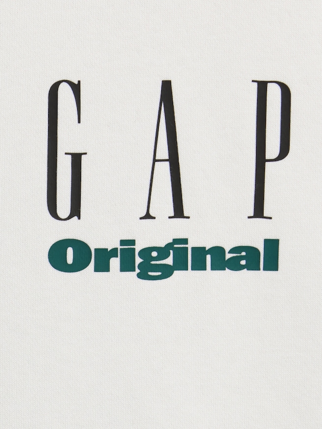 ヴィンテージソフト フレンチテリー リラックスフィット GAPロゴ ジップアップパーカー (キッズ)-4