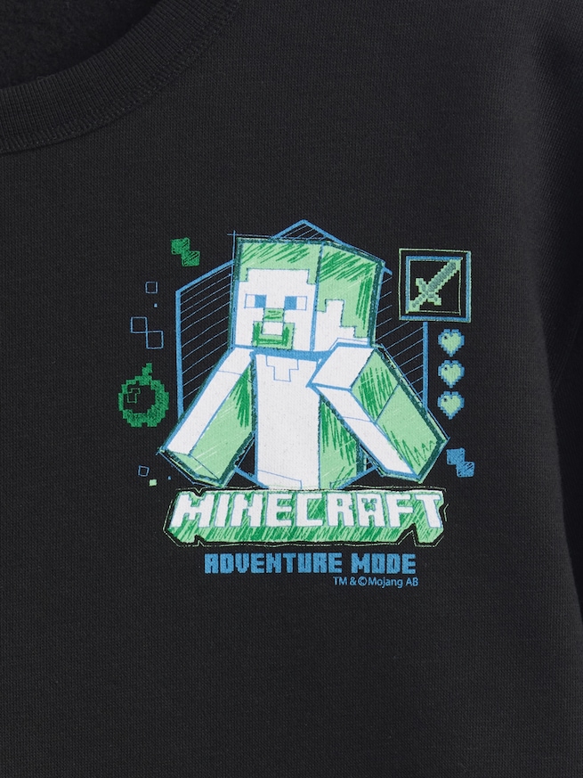 GapKids マインクラフト リラックスフィット スウェットシャツ-4