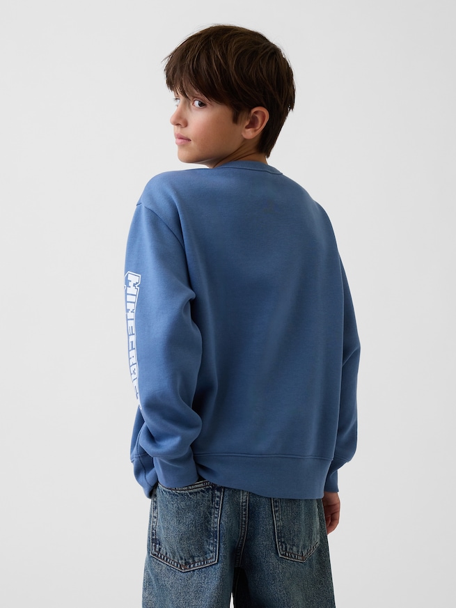 GapKids マインクラフト リラックスフィット スウェットシャツ-2