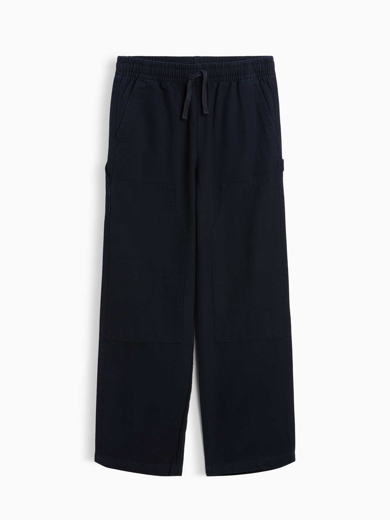 Kids Relaxed Pull-On Canvas Carpenter Pants
