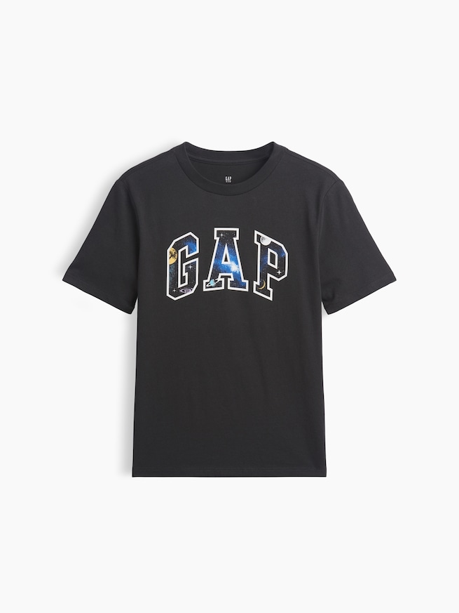 グラフィック GAPロゴTシャツ (キッズ)-0