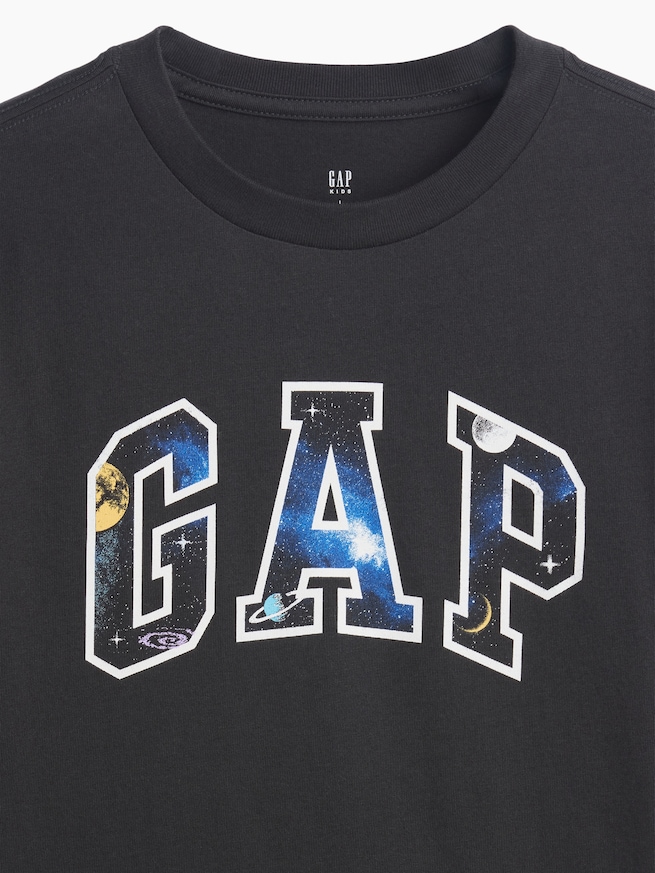 グラフィック GAPロゴTシャツ (キッズ)-2