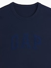 ヘビーウェイト リラックスフィット GAPロゴ クロップドTシャツ-3