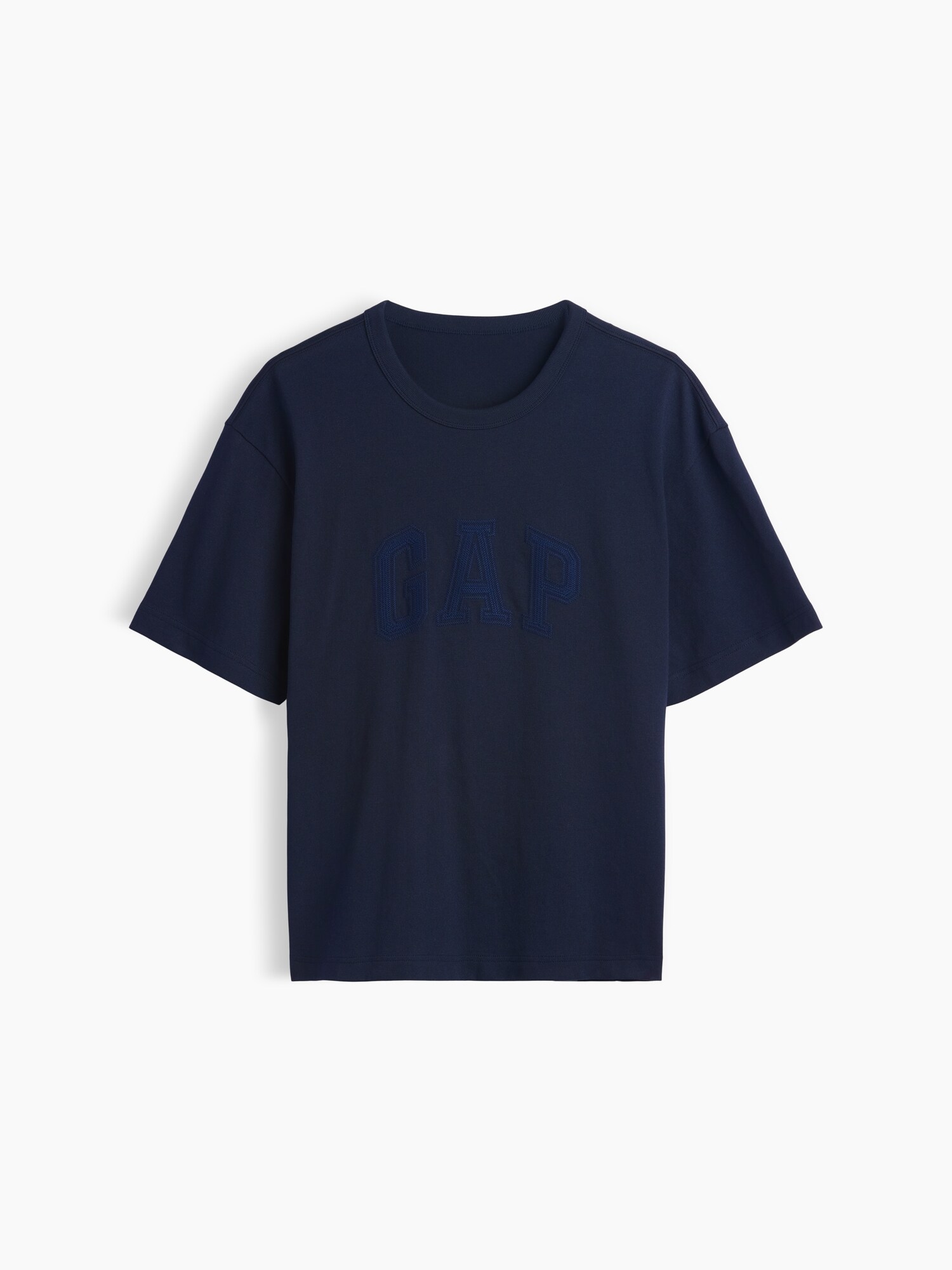 ネイビー コットン クロップド Tシャツ XS Gap公式オンラインストア | ヘビーウェイト リラックスフィット GAP