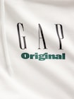 ヘビーウェイト フレンチテリー オーバーサイズ GAPロゴ ジップアップパーカー-3