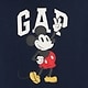 GapKids &times; ディズニー ミッキーマウス リラックスフィット GAPロゴパーカー