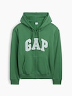 リラックスフィット GAPロゴ ジップアップパーカー-3