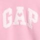 オーバーサイズ モックネック GAPロゴ スウェットシャツ (キッズ)