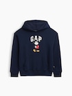 GapKids &times; ディズニー ミッキーマウス リラックスフィット GAPロゴパーカー-0