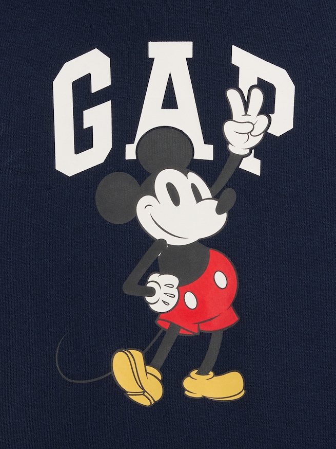 GapKids &times; ディズニー ミッキーマウス リラックスフィット GAPロゴパーカー-2