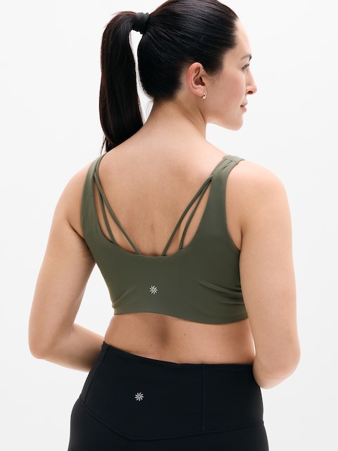 Perfect Form Strappy Longline Bra D-DD