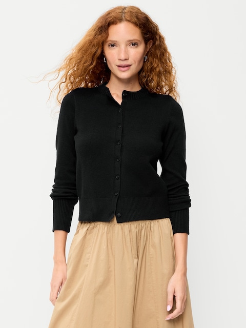 CARDIGAN COURT RAS DU COU SOSOFT