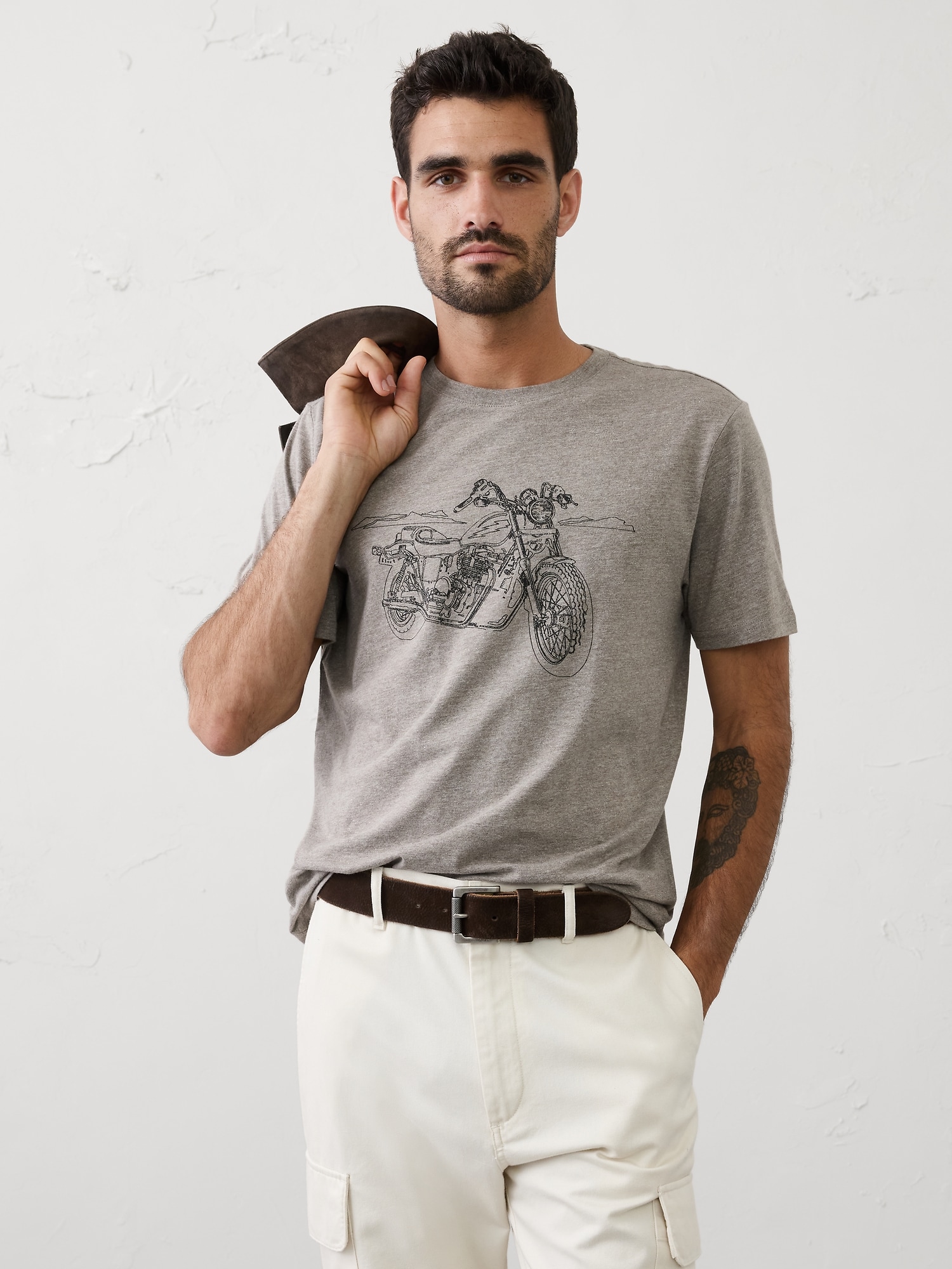 BR ファクトリー グラフィックTシャツ-0