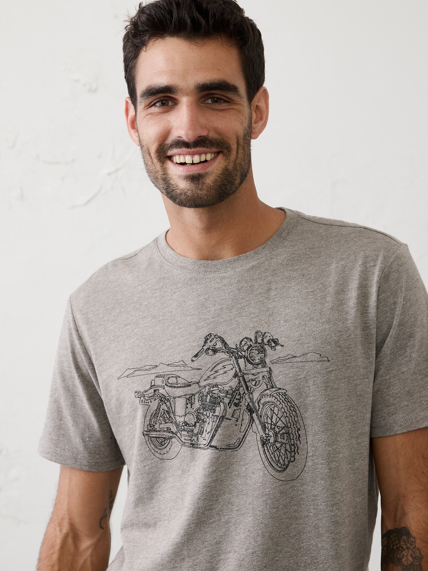 BR ファクトリー グラフィックTシャツ-2