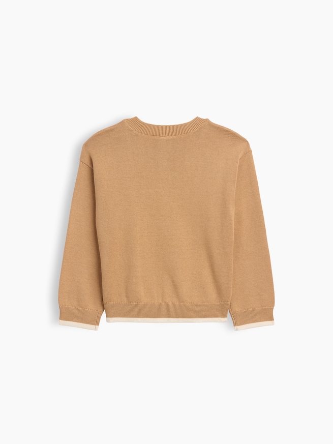 babyGap インターシャ クルーネックセーター-1