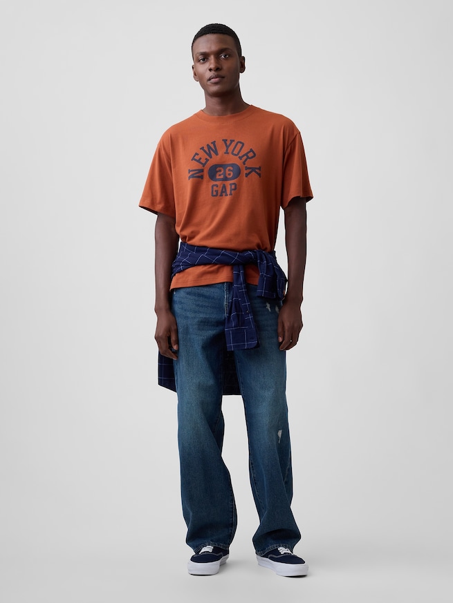 エブリディ ソフト オーバーサイズ グラフィックTシャツ-2