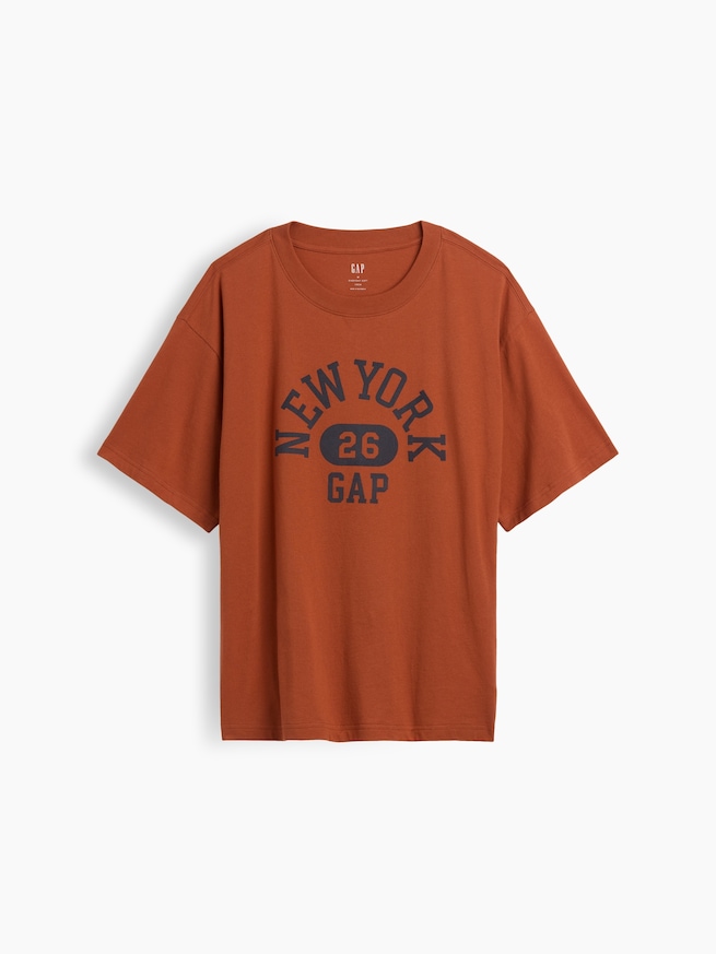 エブリディ ソフト オーバーサイズ グラフィックTシャツ-3