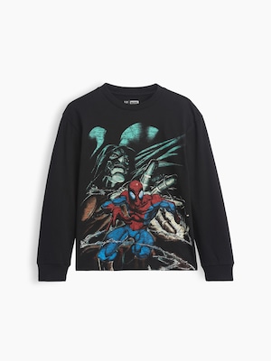 マーベル リラックスフィット グラフィックTシャツ (キッズ)