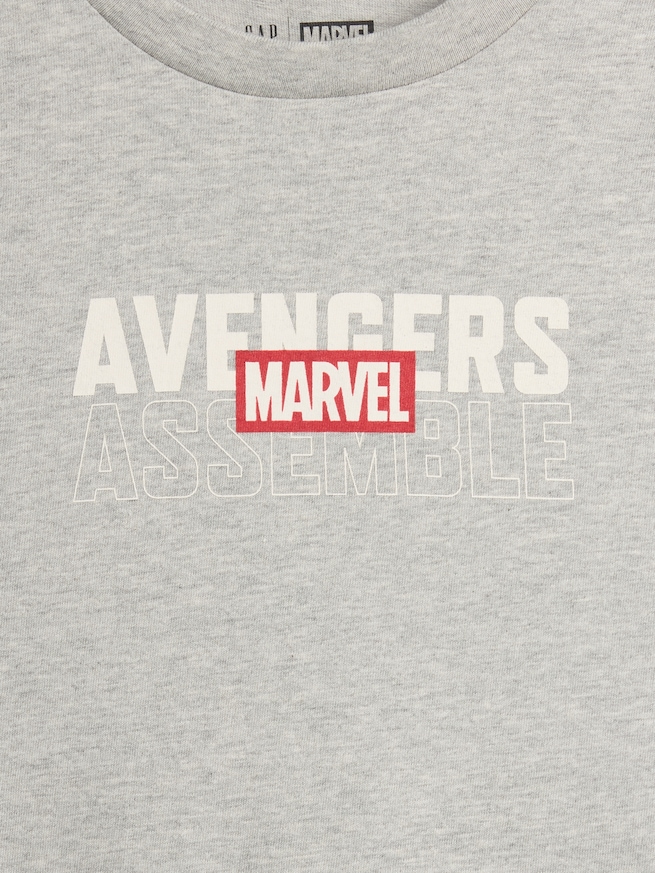 マーベル リラックスフィット グラフィックTシャツ (キッズ)-2