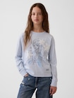 オーバーサイズ フリッピースパンコール グラフィックTシャツ (キッズ)-0