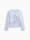 オーバーサイズ フリッピースパンコール グラフィックTシャツ (キッズ)-1