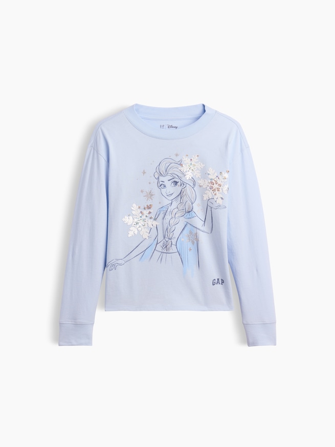 オーバーサイズ フリッピースパンコール グラフィックTシャツ (キッズ)-1