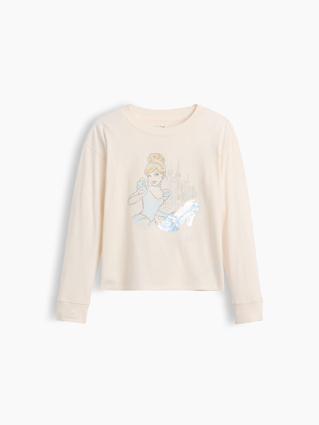 オーバーサイズ フリッピースパンコール グラフィックTシャツ (キッズ)-1