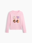 オーバーサイズ フリッピースパンコール グラフィックTシャツ (キッズ)-1