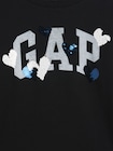 オーバーサイズ フリッピースパンコール グラフィックTシャツ (キッズ)-3