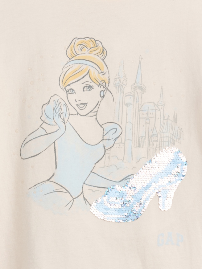 オーバーサイズ フリッピースパンコール グラフィックTシャツ (キッズ)-3