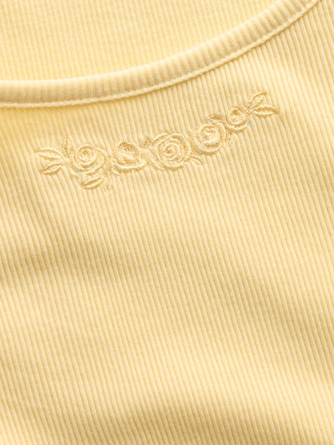 リブTシャツ (キッズ)-3
