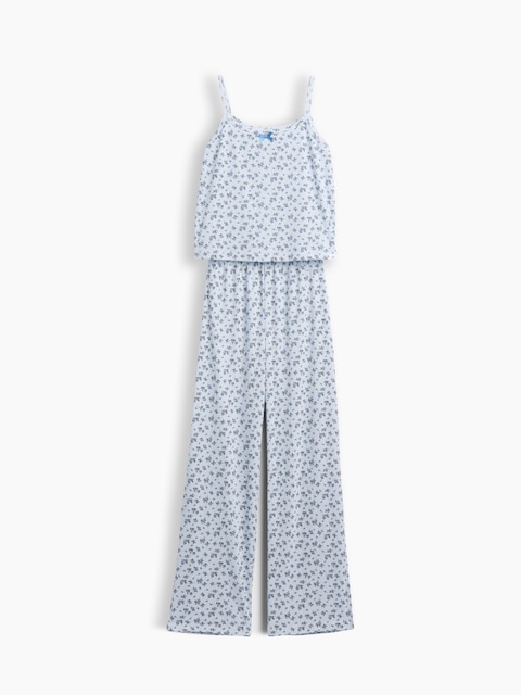 PYJAMA EN TRICOT POINTELLE DE POLYESTER RECYCLÉ POUR ENFANT