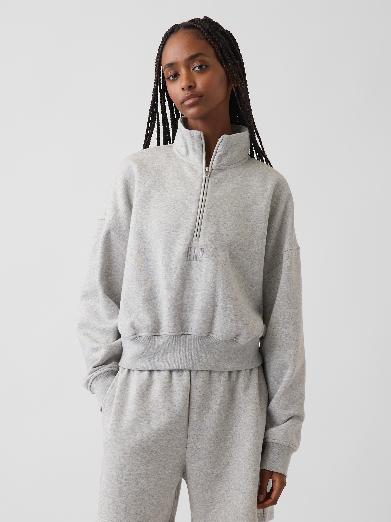GAP ATHLETIC ハーフジップ スウェット セットアップ L ハーフジップスウェットセットアップ | Gap公式オンラインストア