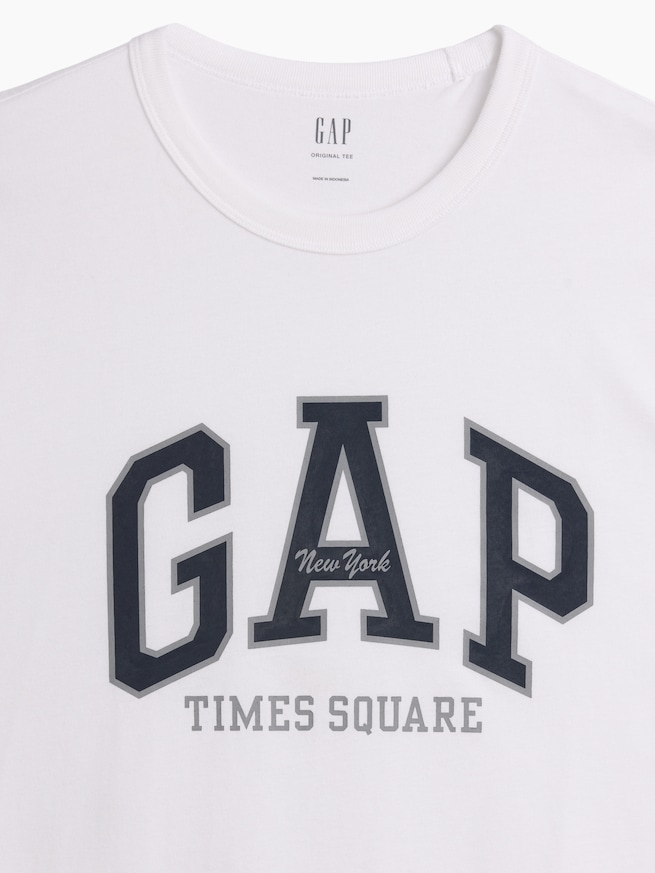 タイムズスクエア GAPNew YorkロゴTシャツ-3