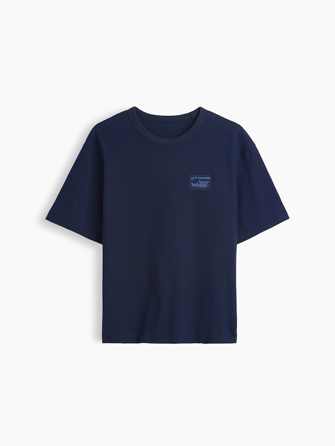 ヘビーウェイト GAP Pioneer グラフィックTシャツ-4