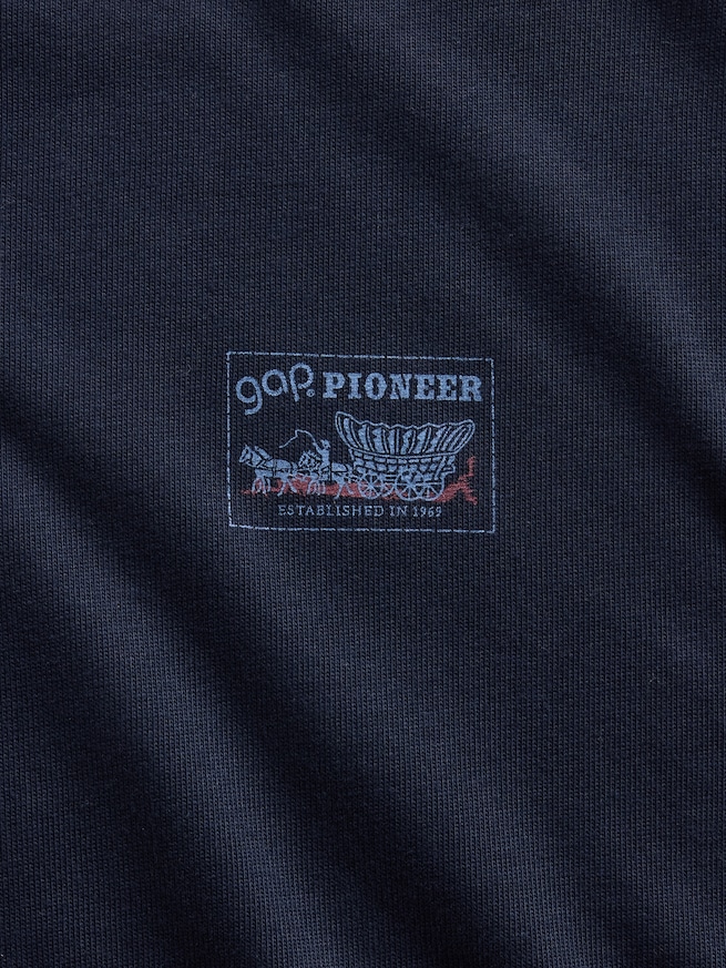 ヘビーウェイト GAP Pioneer グラフィックTシャツ-3
