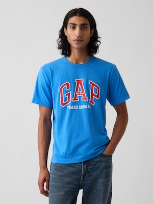 タイムズスクエア GAPNew YorkロゴTシャツ