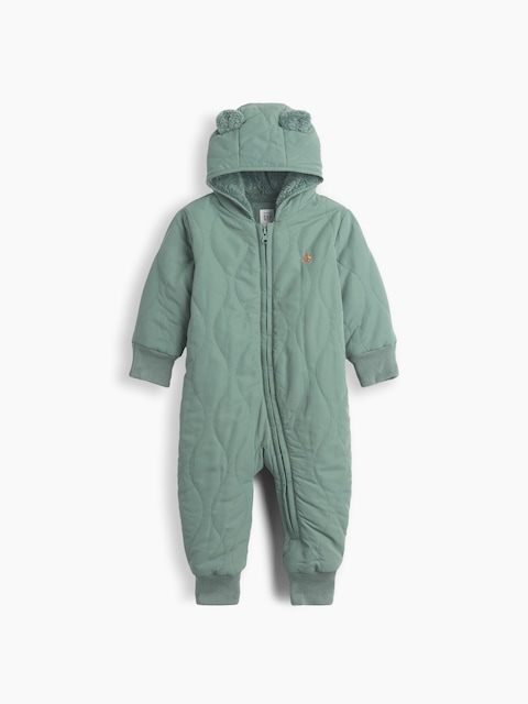 Baby Quilted Sherpa One-Piece