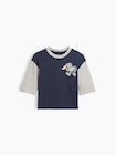 カラーブロック グラフィックTシャツ (幼児・ベビー)-0