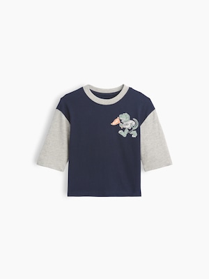 カラーブロック グラフィックTシャツ (幼児・ベビー)