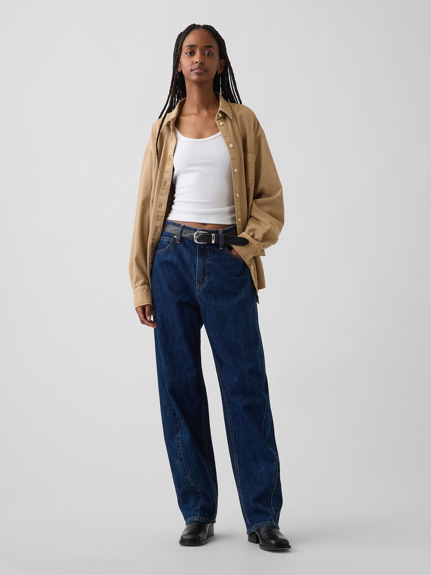 Denim Big Shirt