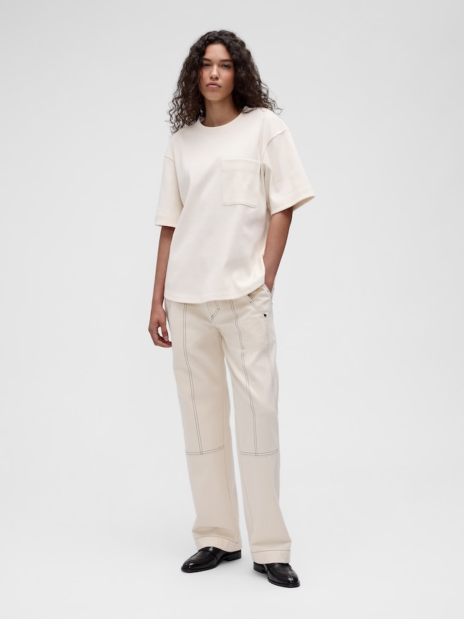 GapStudio リラックスフィット ユーティリティデニム-4