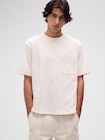 GapStudio エクストラヘビーウェイト ポケットTシャツ-0