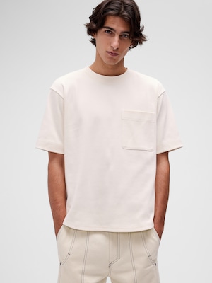 GapStudio エクストラヘビーウェイト ポケットTシャツ