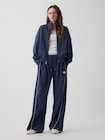ヴィンテージソフト フレンチテリー モックネック ジップアップジャケット-4